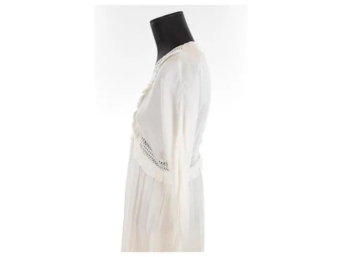Maje vestido blanco 