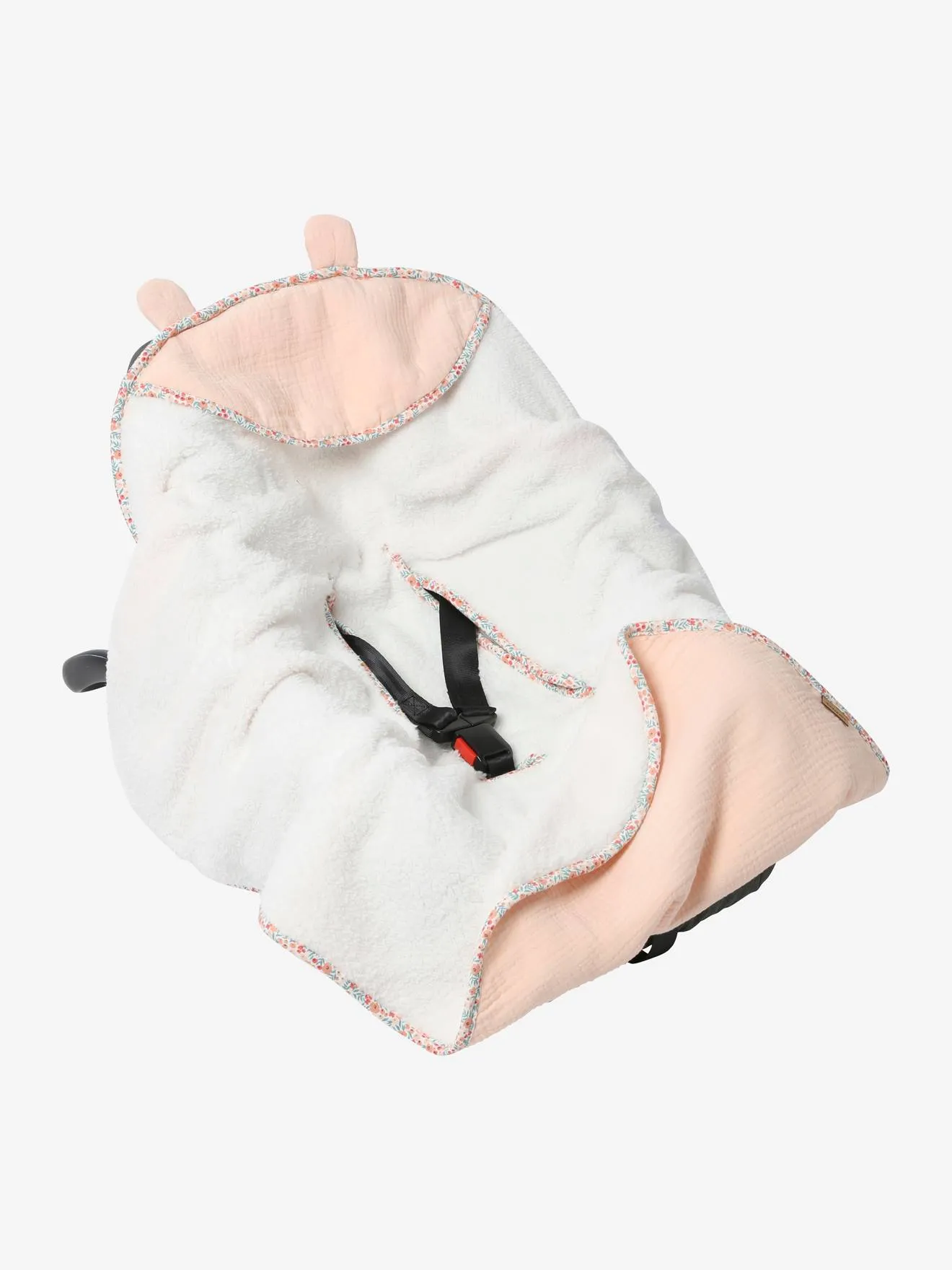 Manta con capucha para silla de coche tipo huevo
