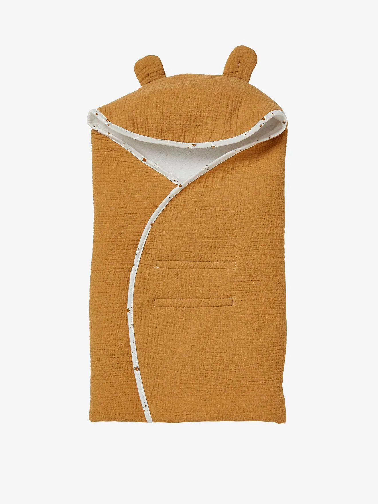 Manta con capucha para silla de coche tipo huevo