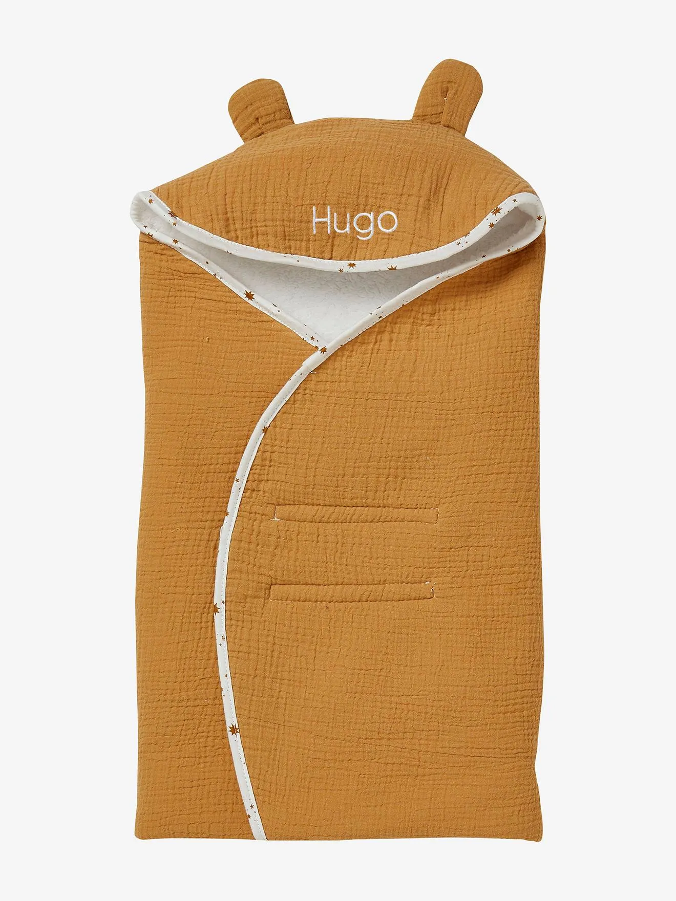 Manta con capucha para silla de coche tipo huevo