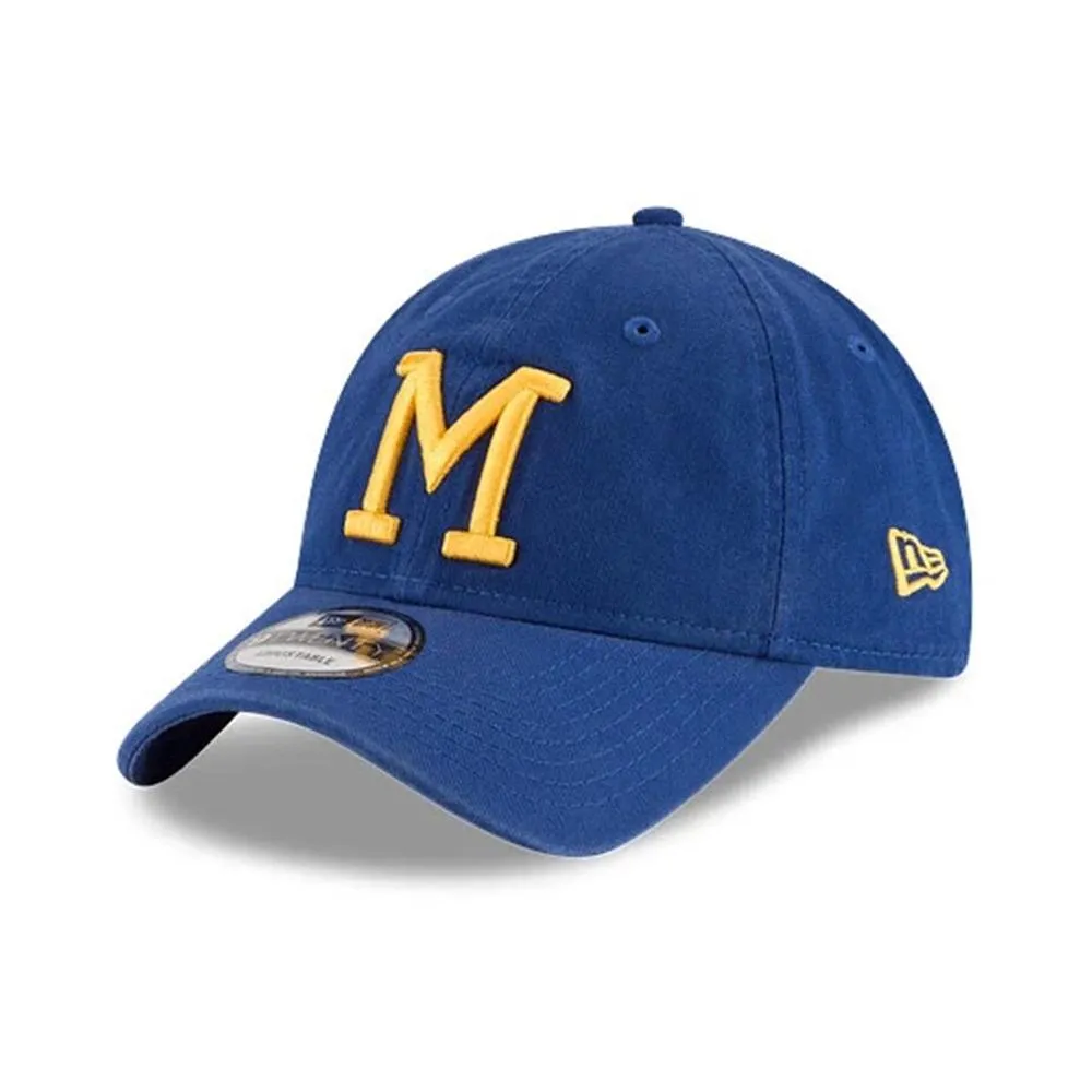 MAZ11591526 NEW_ERA GORROS MLB 9TWENTY_ADJUSTABLE MILWAUKEE_BREWERS BLUE/YELLOW