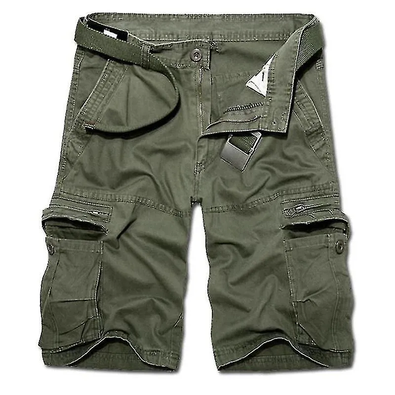 Men Combat Cargo Shorts Military Army Work Pockets Bottoms Short Pants Z