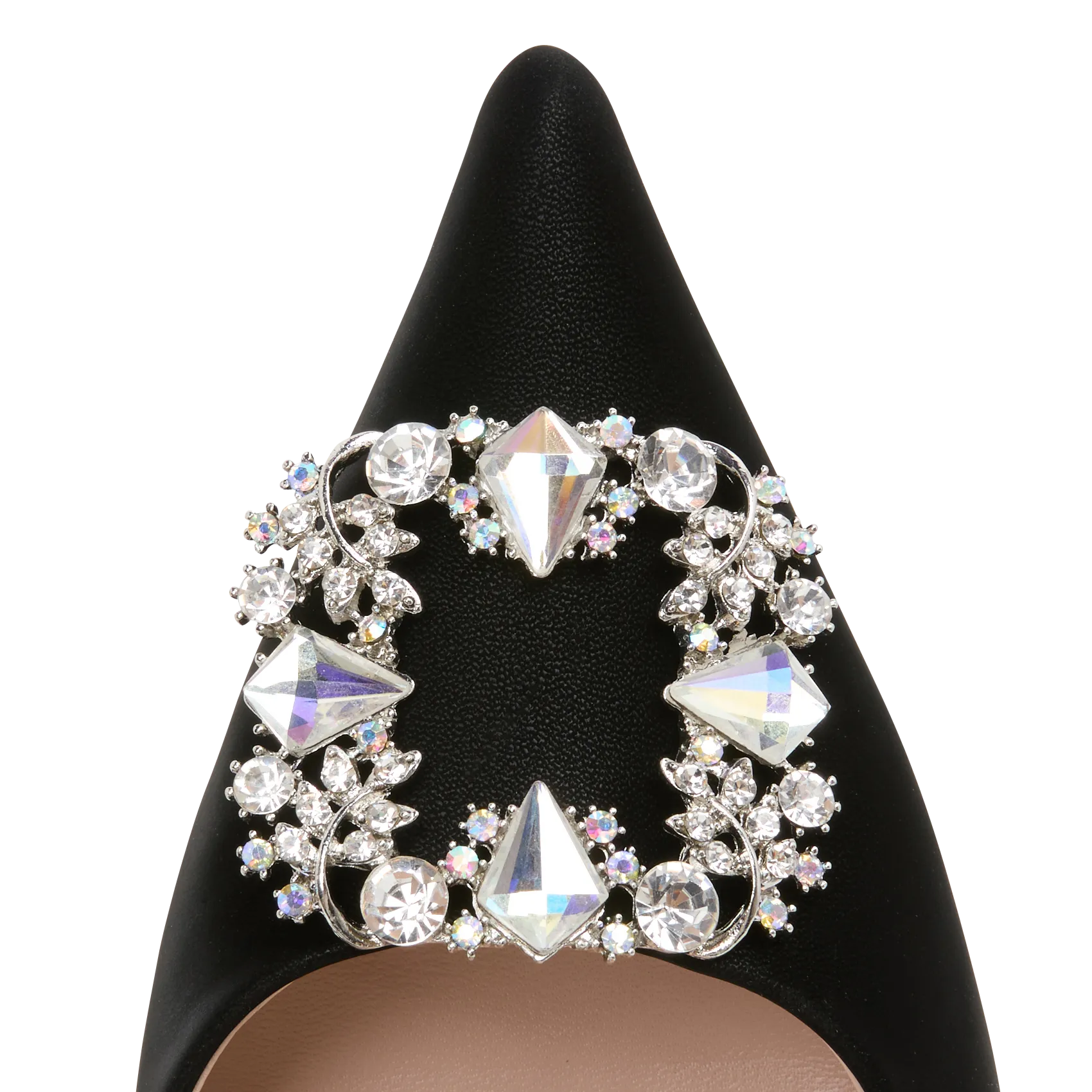 MI/MAI ASTORIA  ZAPATOS DE TACóN DE CUERO SATINADO EN NEGRO