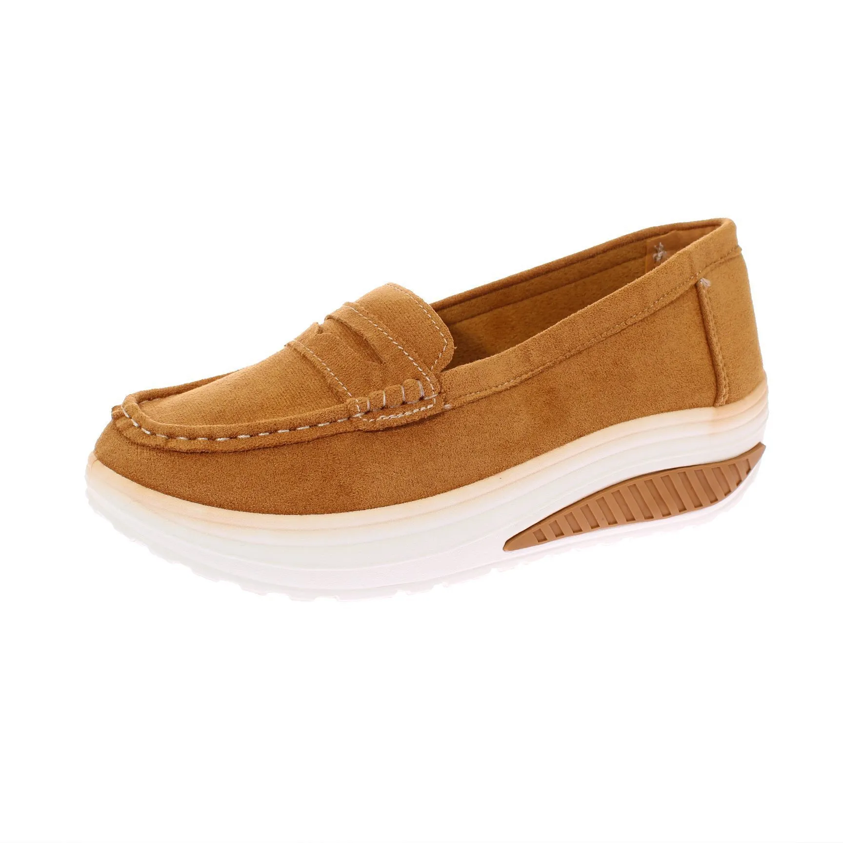 Mocasín Camel Vía Franca Art. 5bx02camel