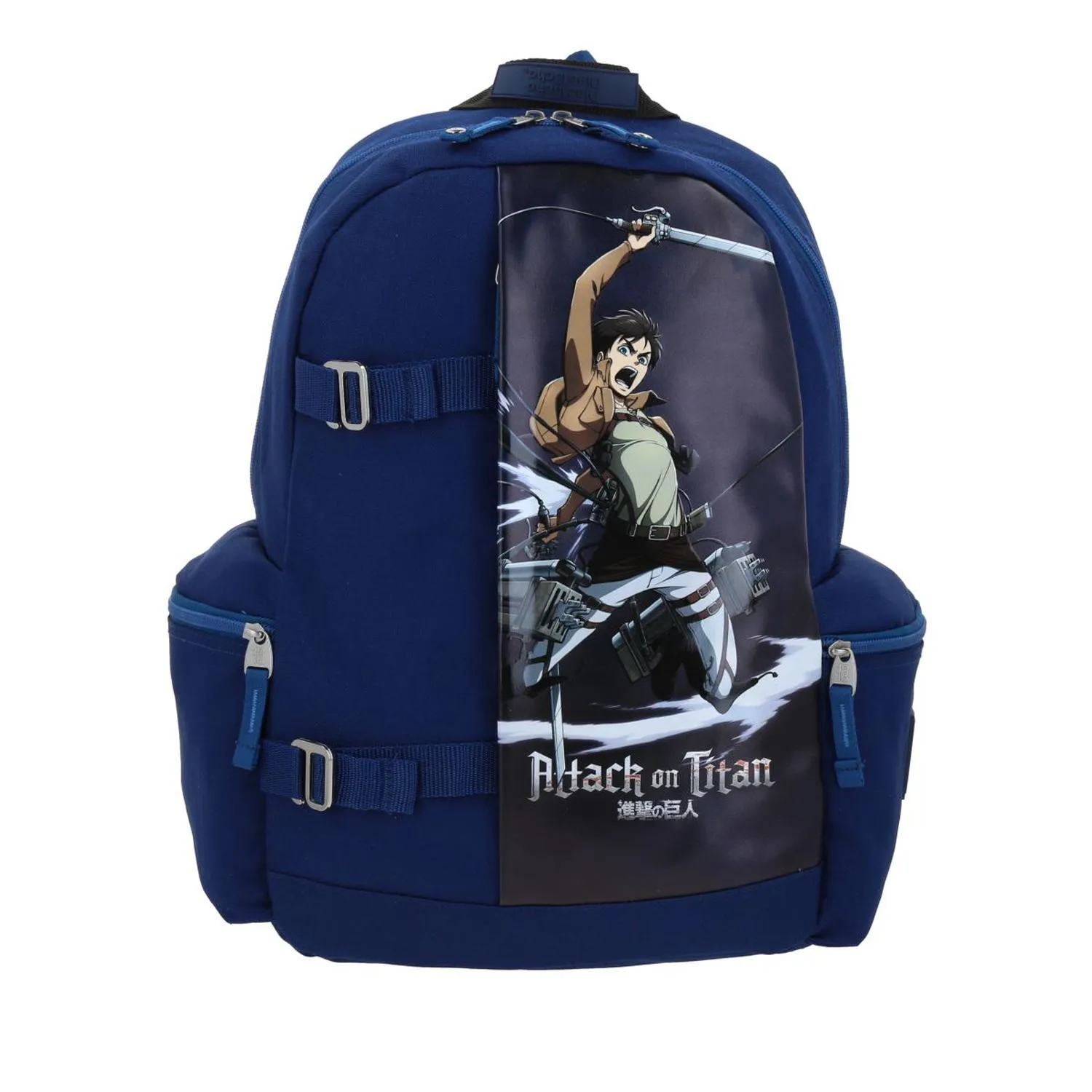Mochila Attack On Titan Azul Para Laptop 1818 Ern