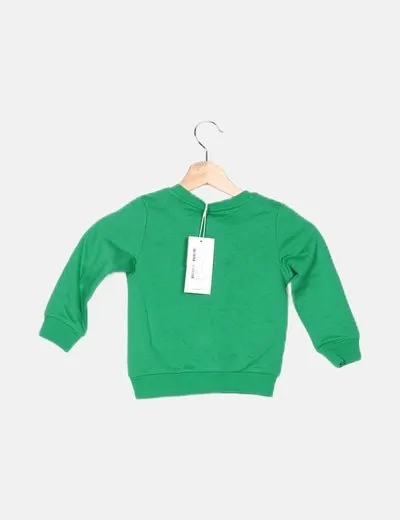 Name it Sudadera verde Navidad