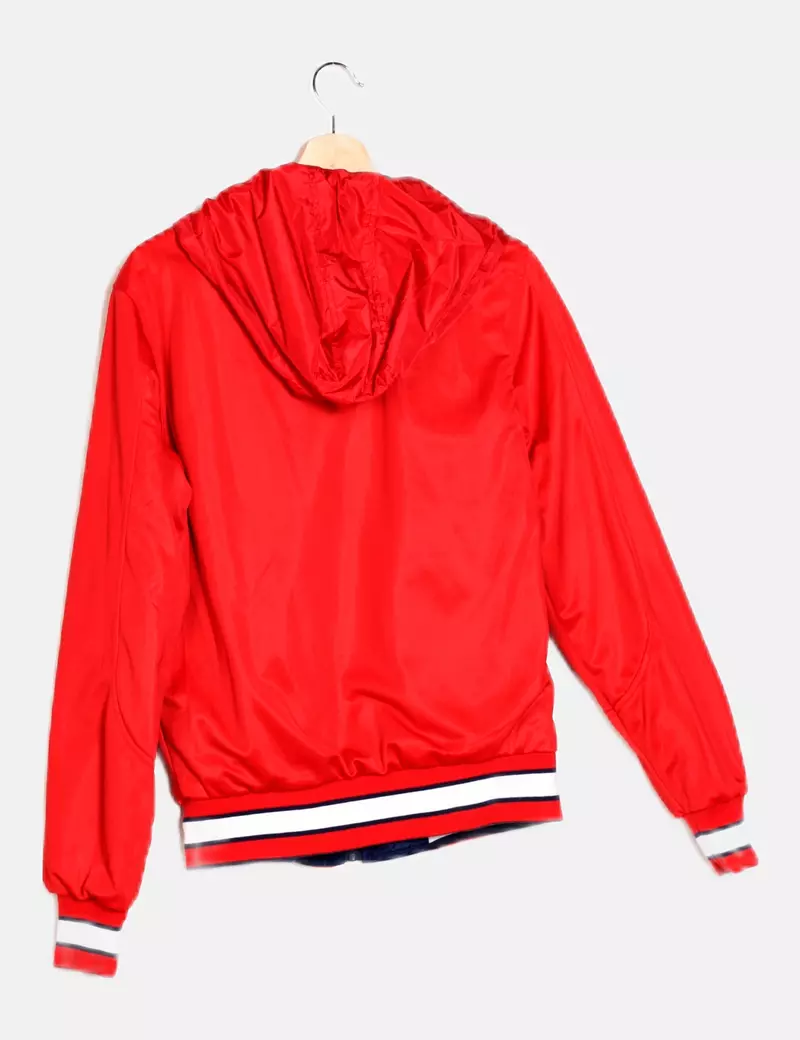 NEW YORK Chaqueta azul marina reversible