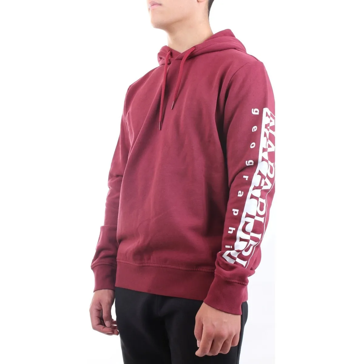 NP0A4FQM Sudadera hombre borgoña