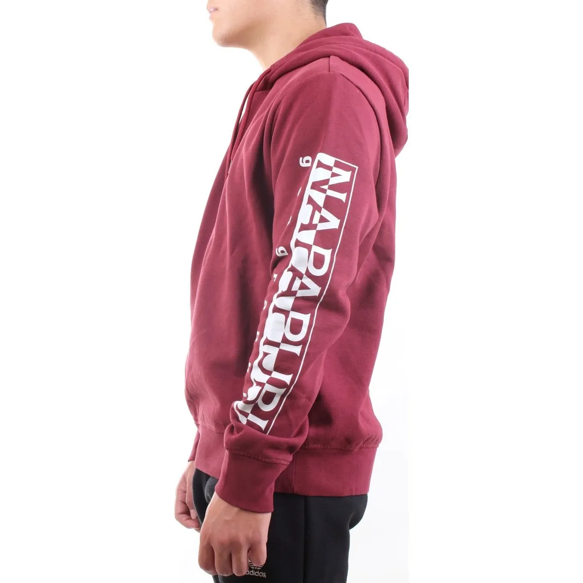 NP0A4FQM Sudadera hombre borgoña
