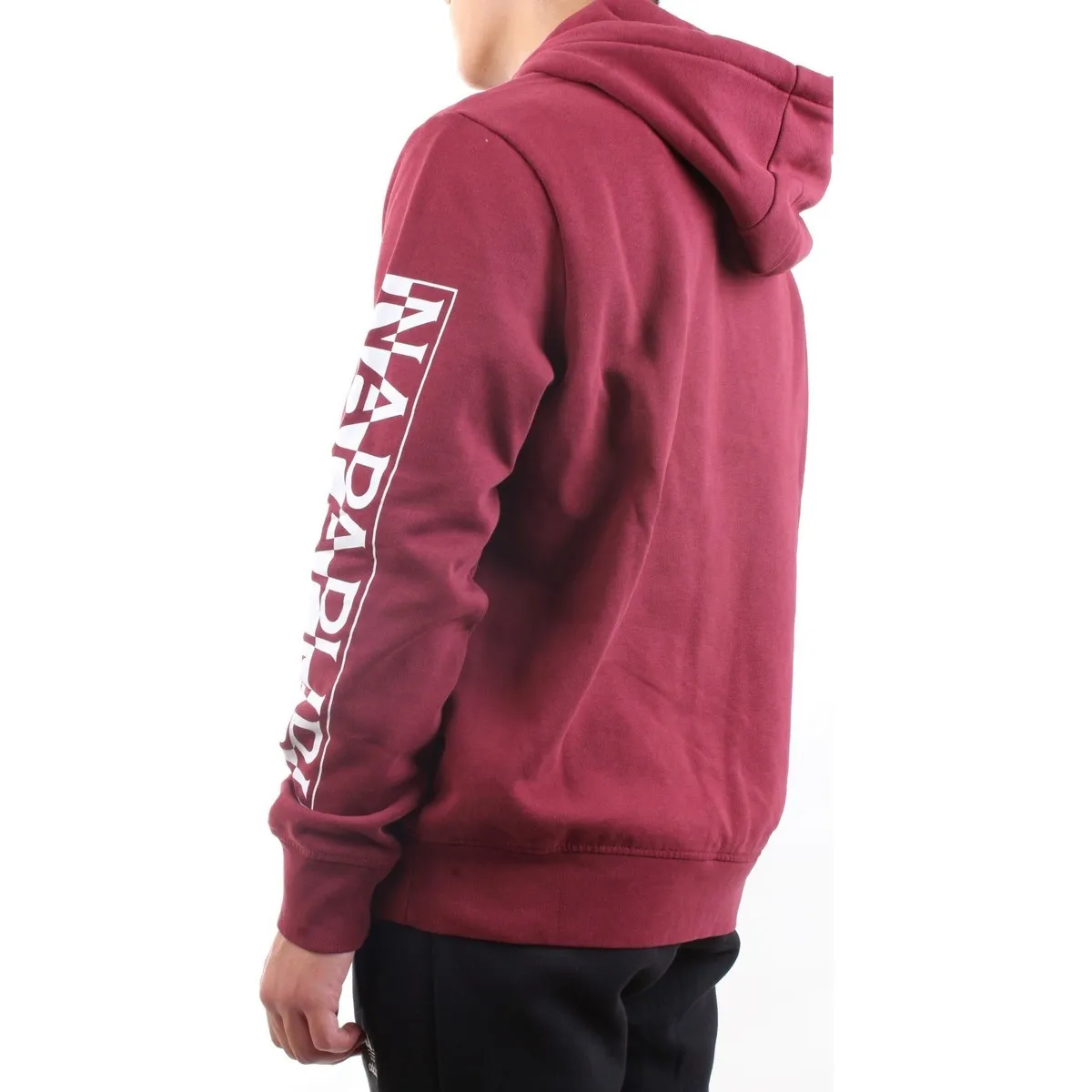 NP0A4FQM Sudadera hombre borgoña