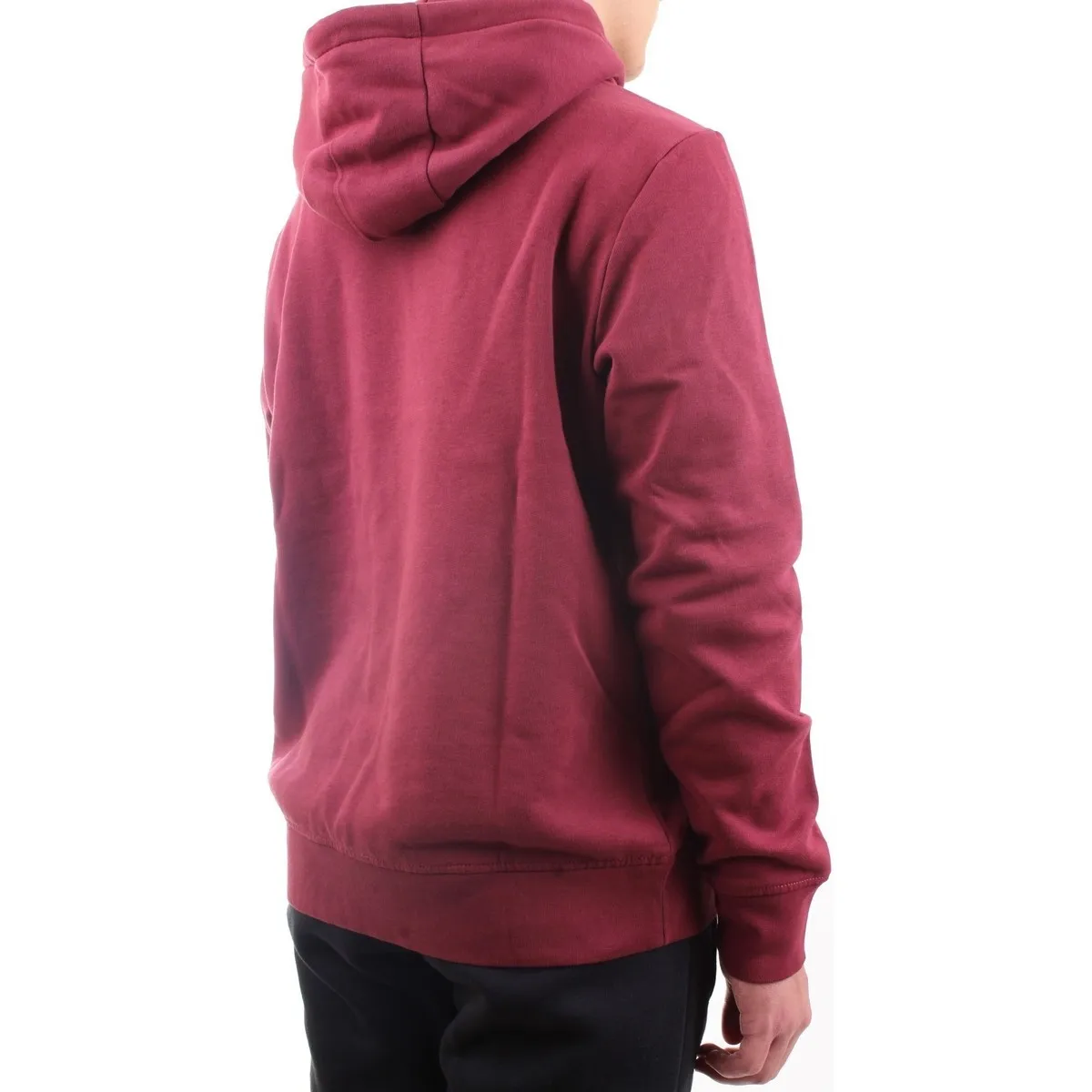 NP0A4FQM Sudadera hombre borgoña