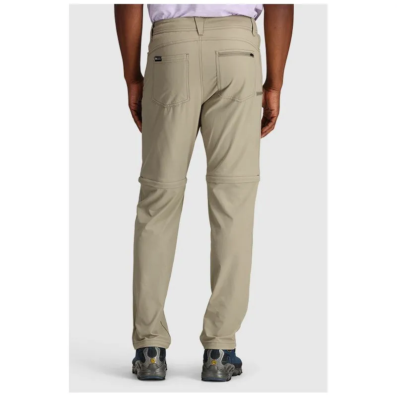 OUTDOOR RESEARCH FERROSI CONVERT PANTS 32" INSEAM Convertible Hiking Pants (Pro Khaki), Hombre