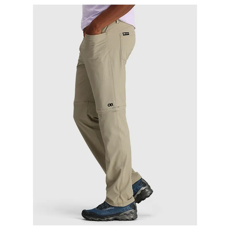 OUTDOOR RESEARCH FERROSI CONVERT PANTS 32" INSEAM Convertible Hiking Pants (Pro Khaki), Hombre