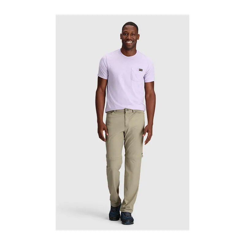 OUTDOOR RESEARCH FERROSI CONVERT PANTS 32" INSEAM Convertible Hiking Pants (Pro Khaki), Hombre