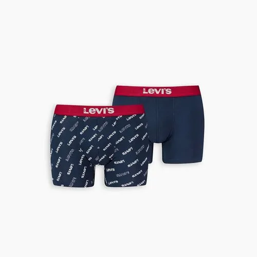 Pack 2 Calzoncillos Boxer Azul Levis Logo S