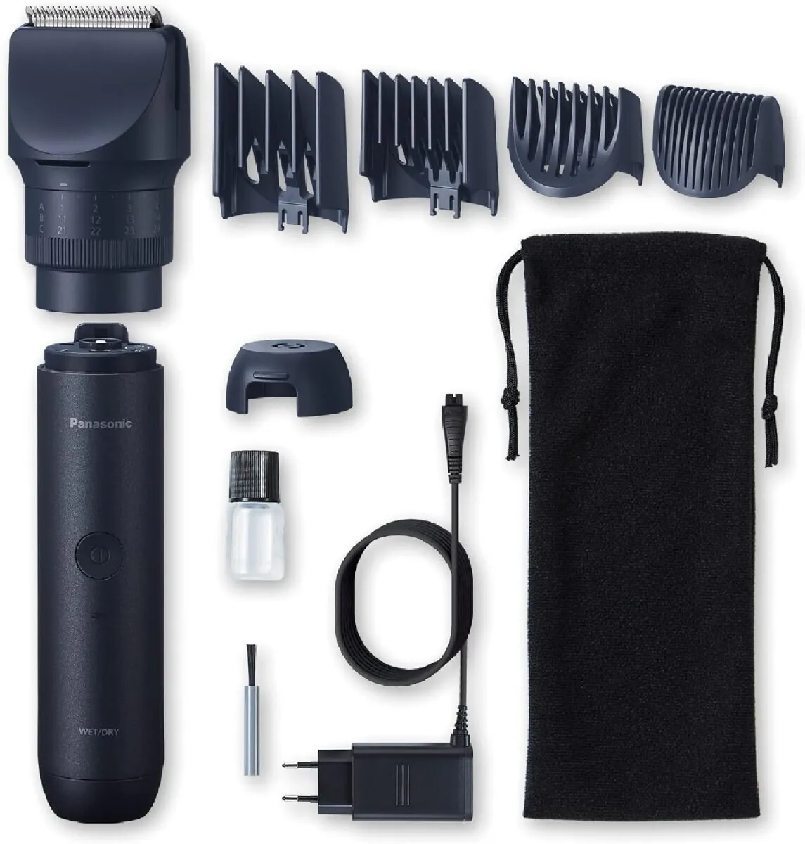 PANASONIC ERCKL2A301 CORTAPELOS RECARGABLE MULTIFORMA NEGRO