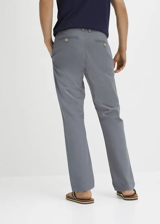 Pantalón chino Gris ahumado
