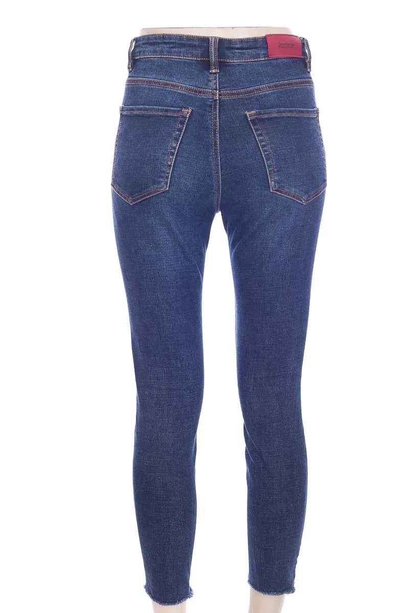 PANTALóN COLOR AZUL  STRADIVARIUS