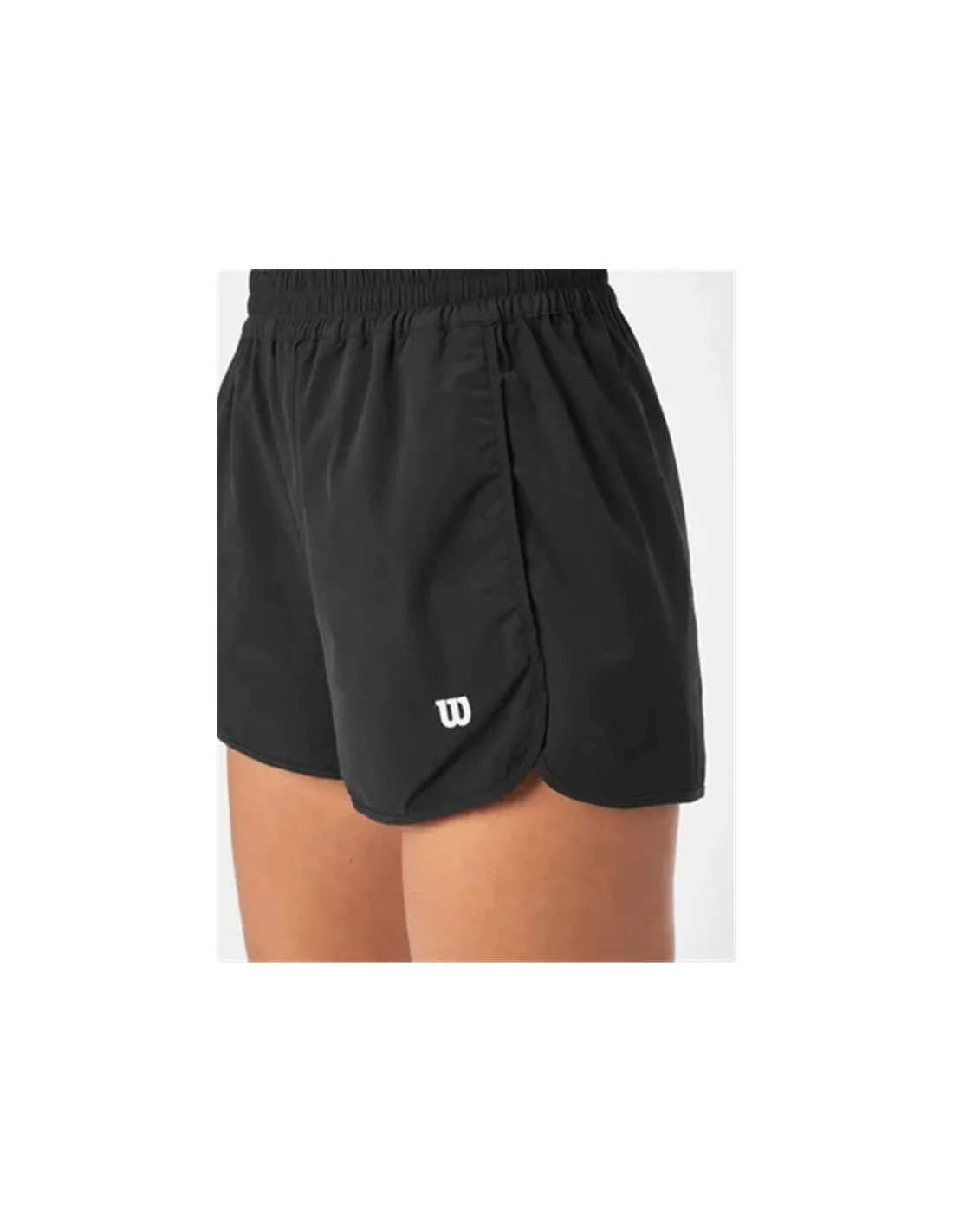 Pantalón de Pádel Wilson Team Short Negro Mujer