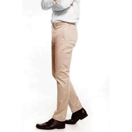 Pantalón hombre elástico de algodón