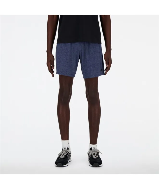Pantalón New Balance Sport Essentials Heathertech 7 Hombre Navy