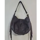 Patricia Nash Vincenzo Cartera de Cuero Italiana Boho Bolso de Hombro Flecos Boho