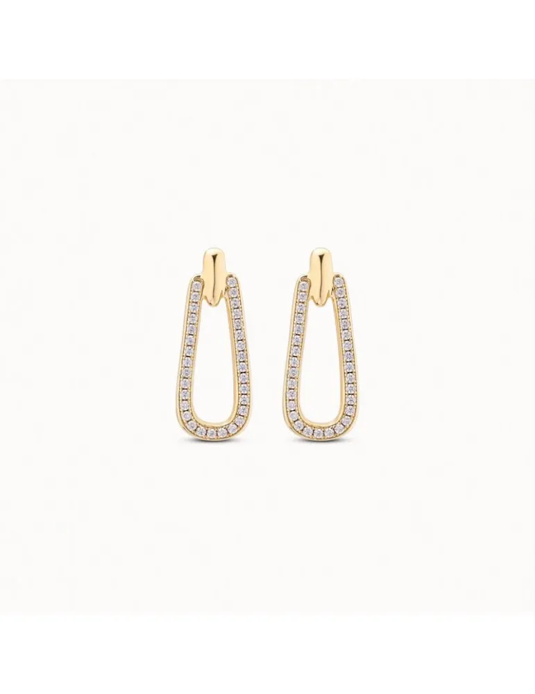 Pendientes Uno de 50 Prosperity Topaz Dorado