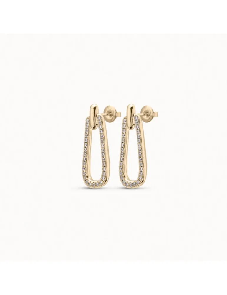 Pendientes Uno de 50 Prosperity Topaz Dorado