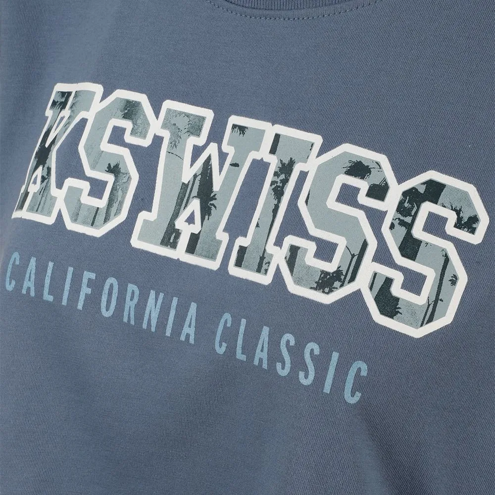 PLAYERA KSWISS CROP MUJER