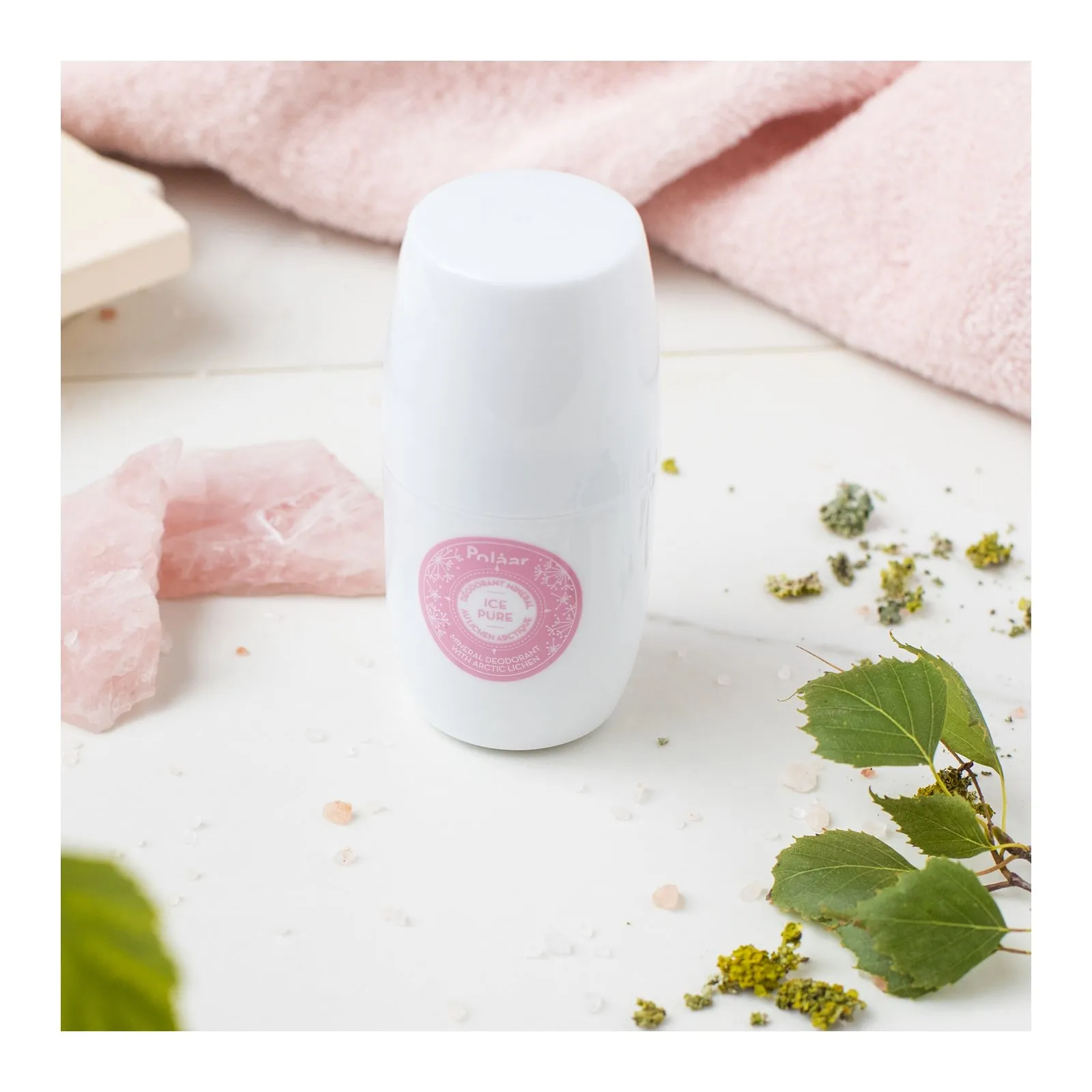 POLAAR Desodorante mineral IcePure con Algodón Ártico