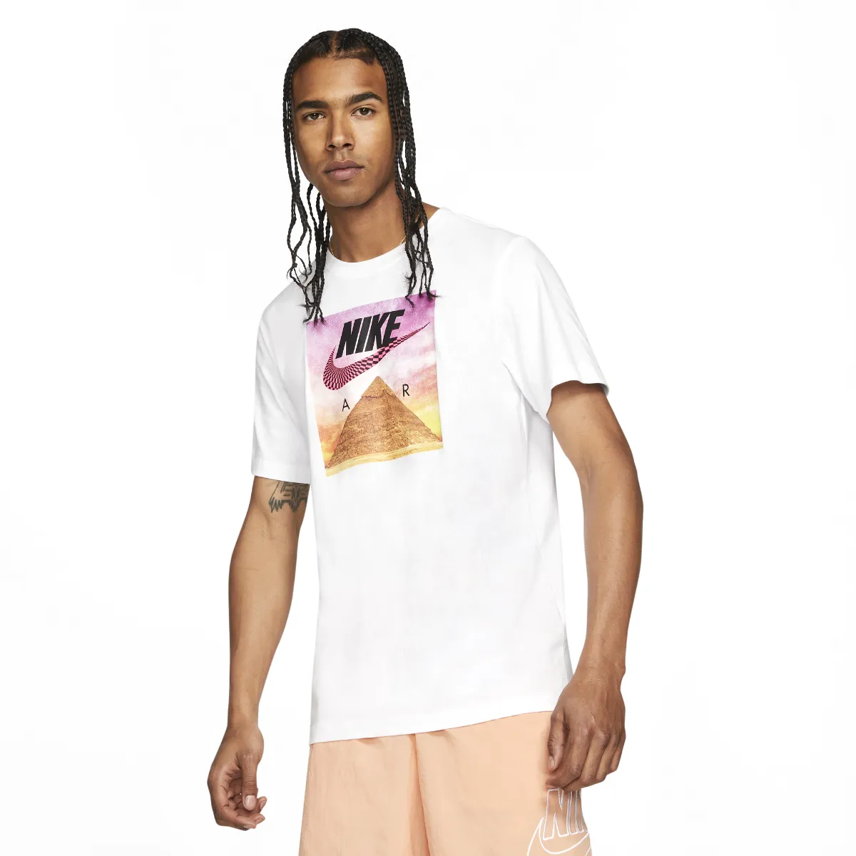 Polera Urbana Hombre Nike Sportwear Blanco