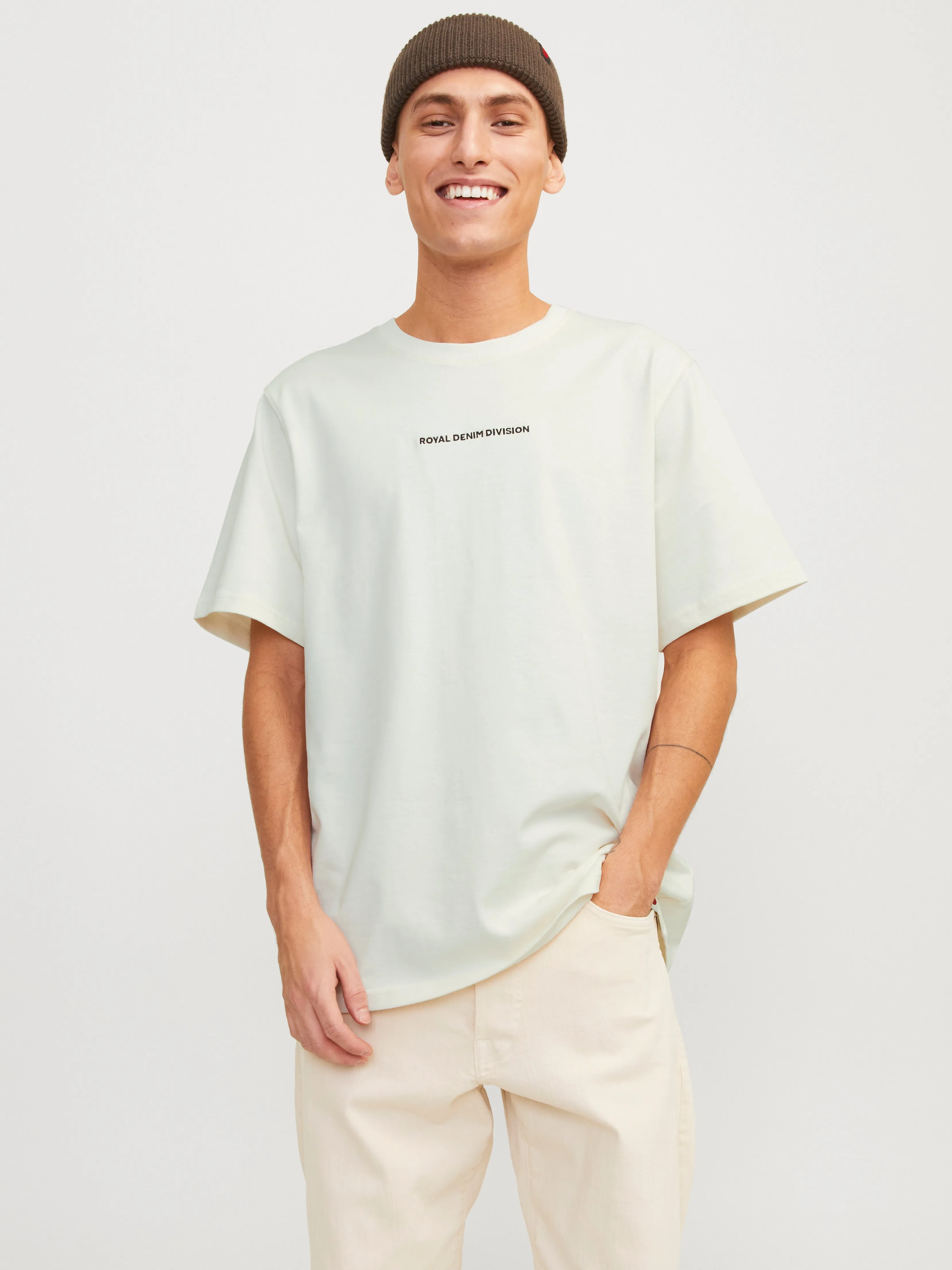 RDD Camiseta Estampado Cuello redondo | Blanco hueso | Jack & Jones®