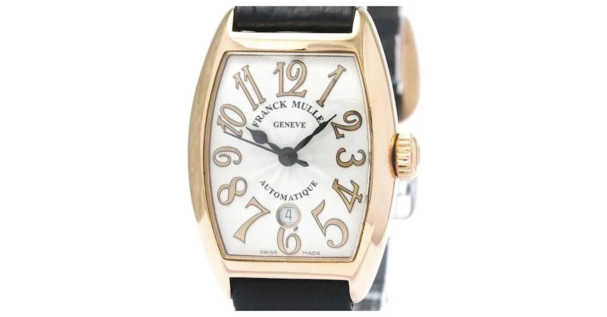 Reloj Franck Muller Cintree Curvex en oro rosa de 18K 