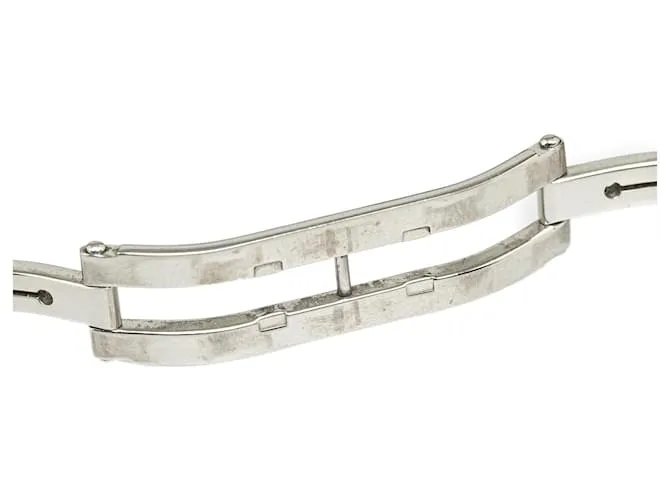 Reloj Hermès plateado de cuarzo y acero inoxidable Heure H Plata 