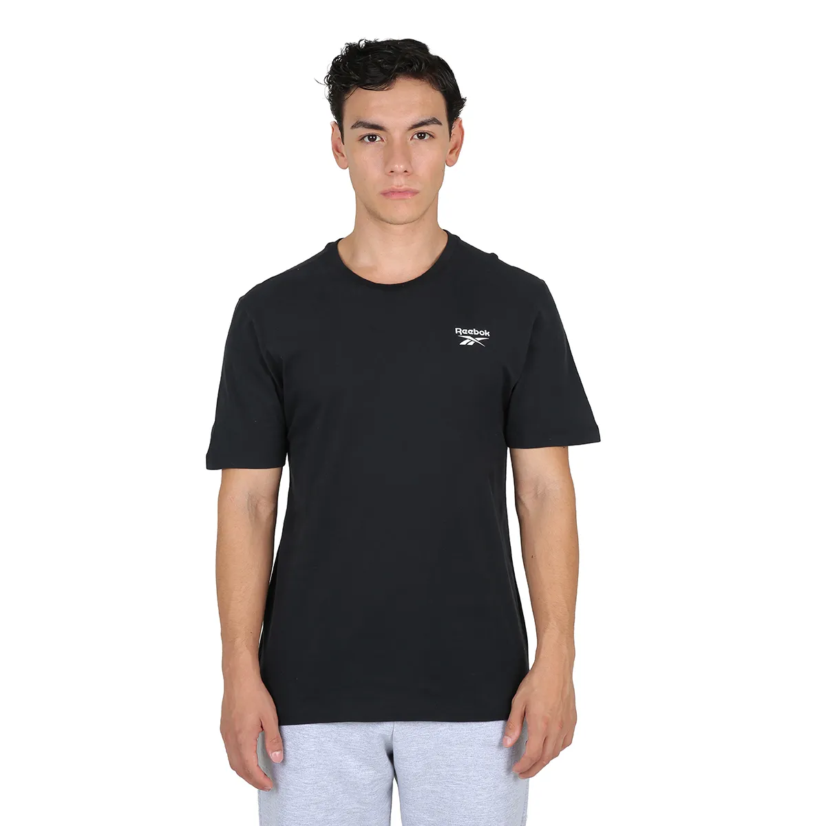 Remera Urbana Reebok Left Logo Hombre