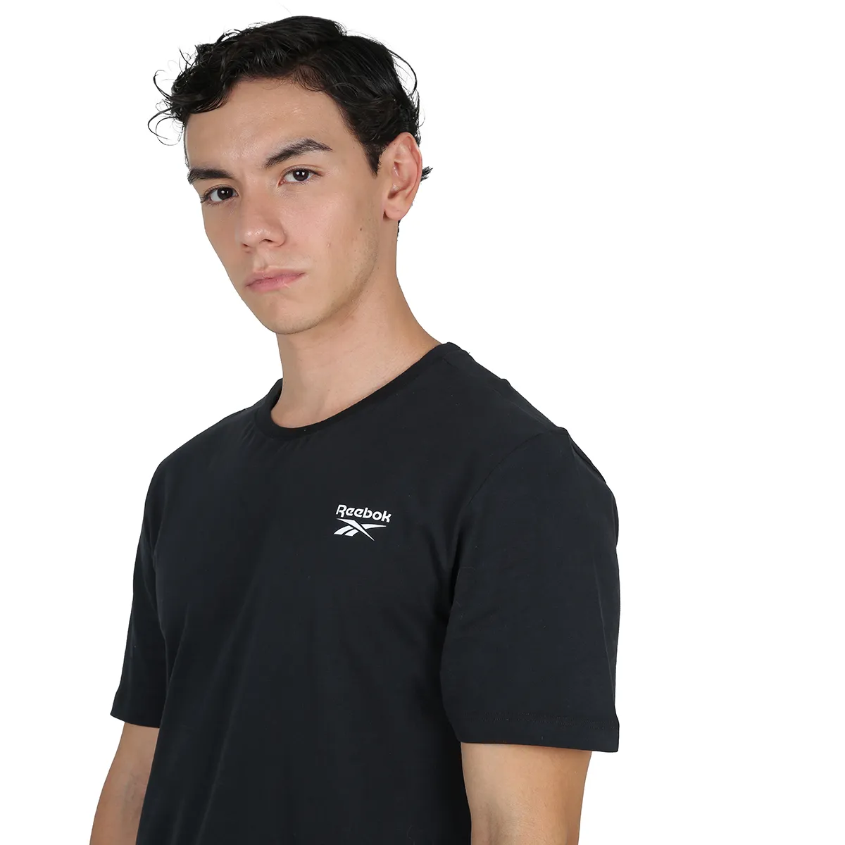 Remera Urbana Reebok Left Logo Hombre