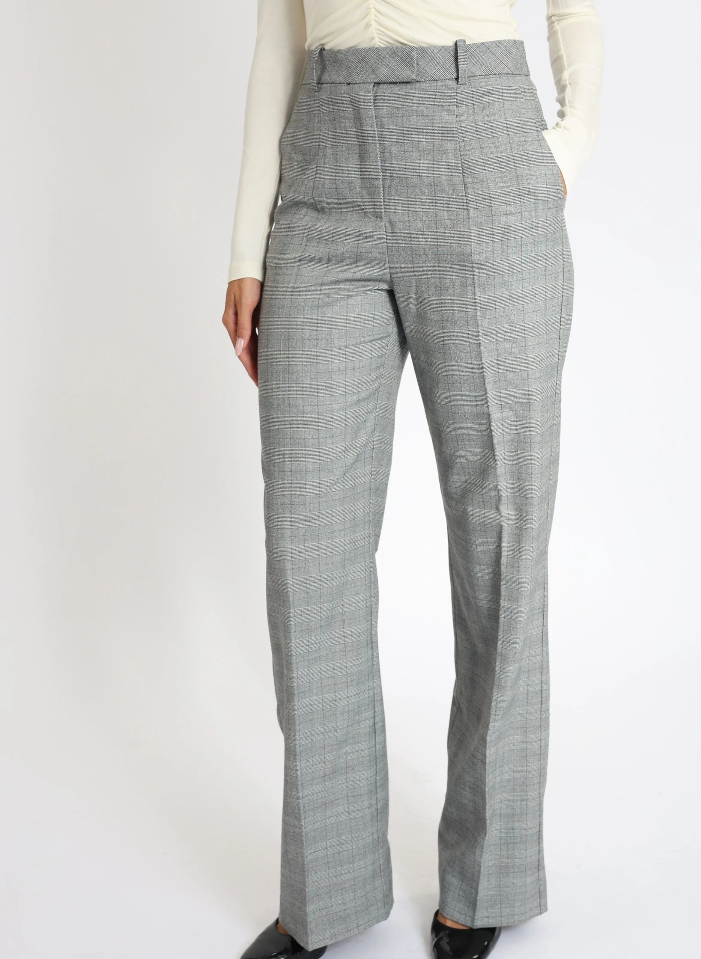 SAM  PANTALóN DE SASTRE RECTO EN GRIS