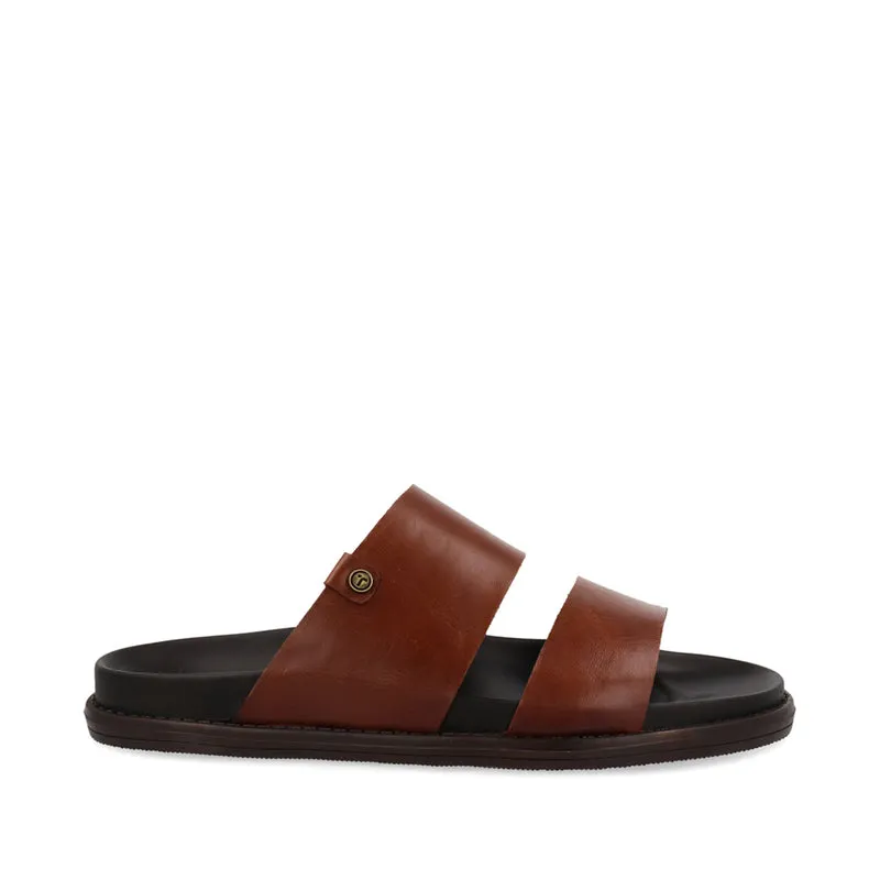 Sandalia Casual Trender color Café para Hombre