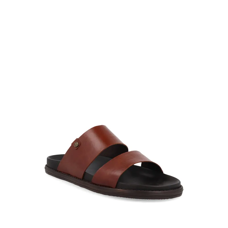 Sandalia Casual Trender color Café para Hombre