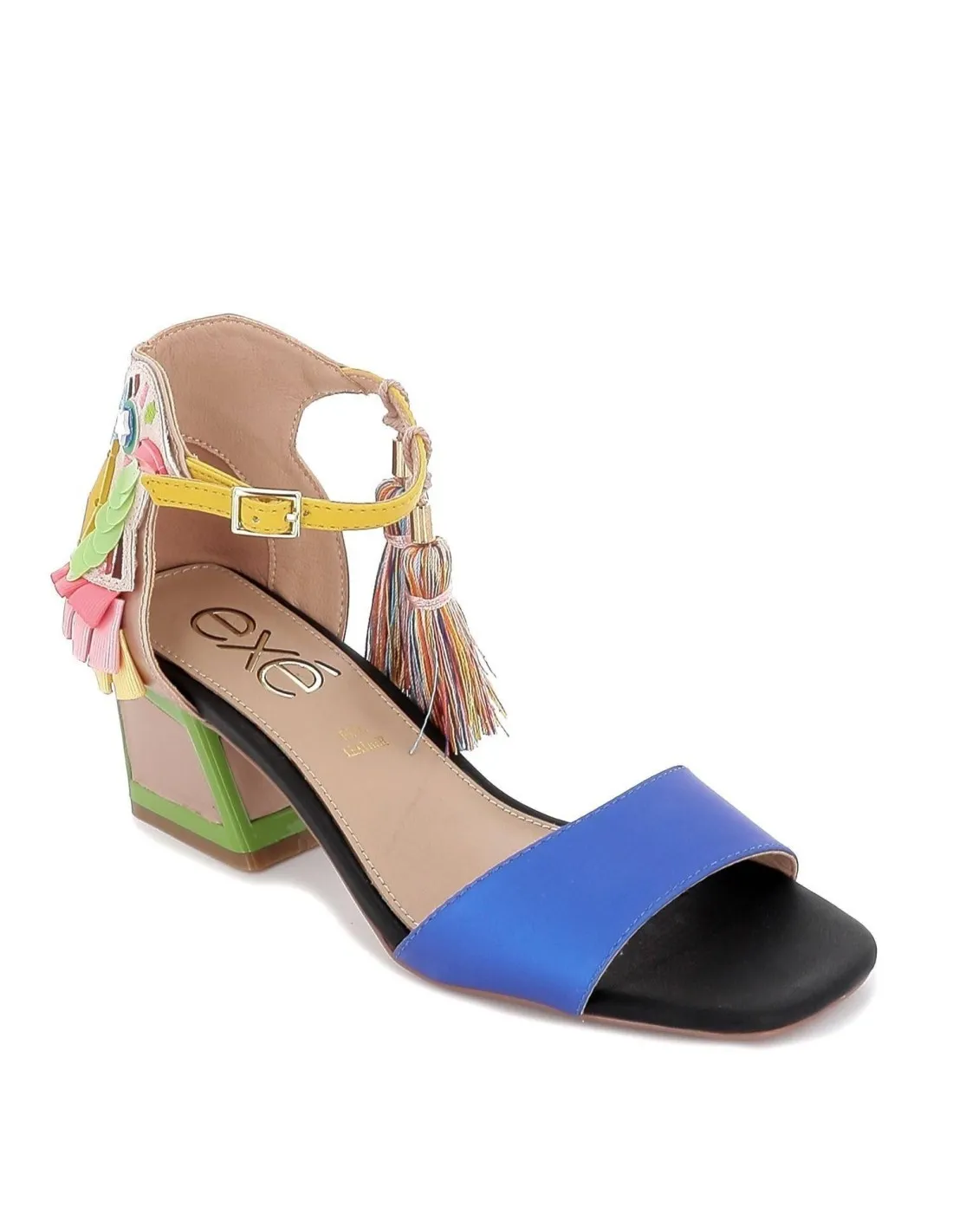 Sandalia de con flecos para mujer EXE