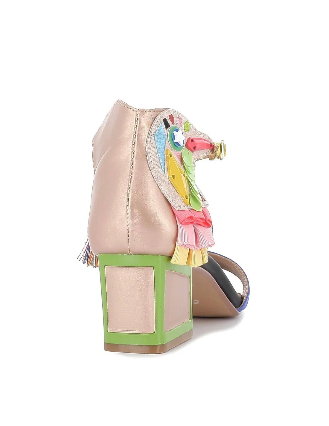 Sandalia de con flecos para mujer EXE