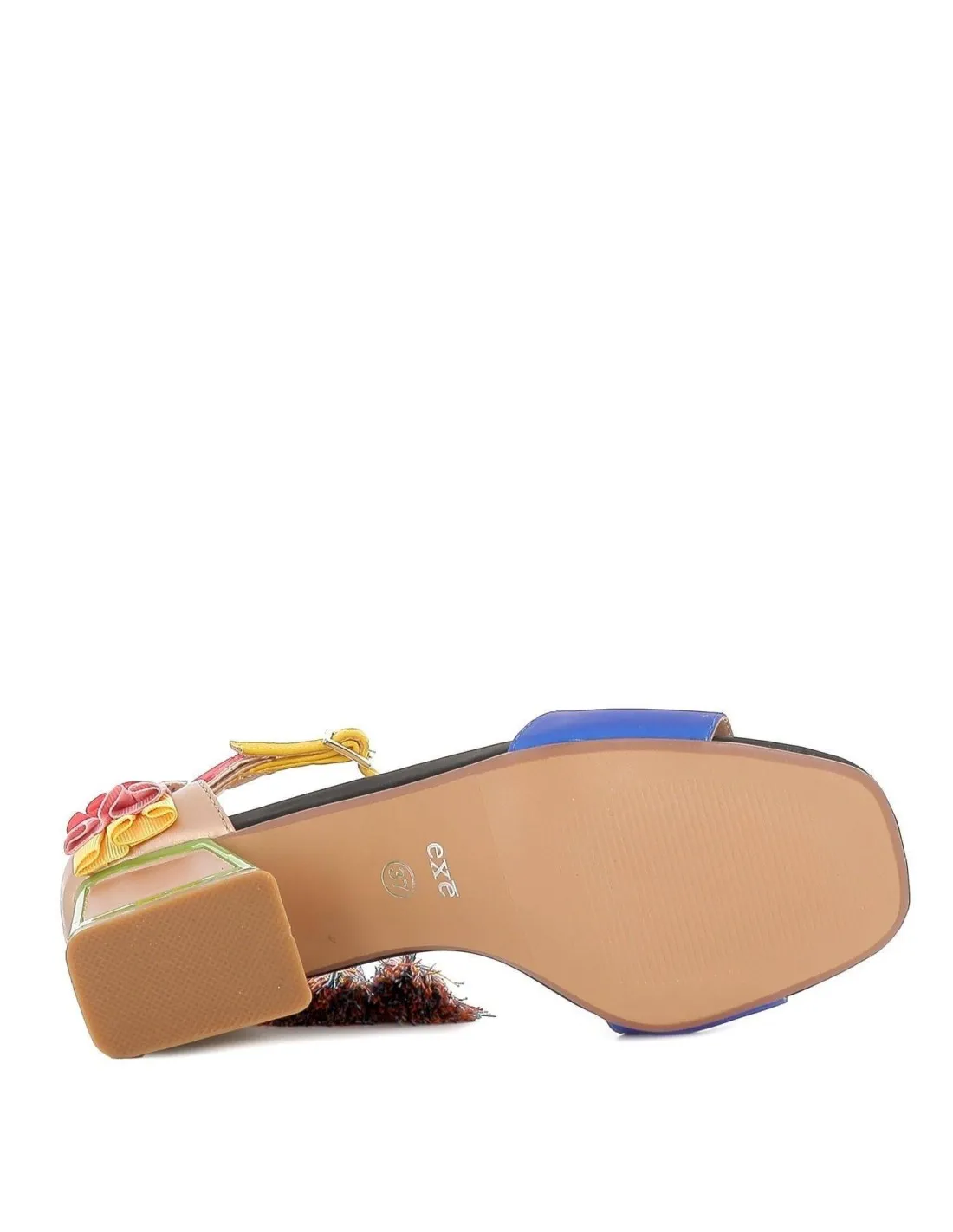 Sandalia de con flecos para mujer EXE