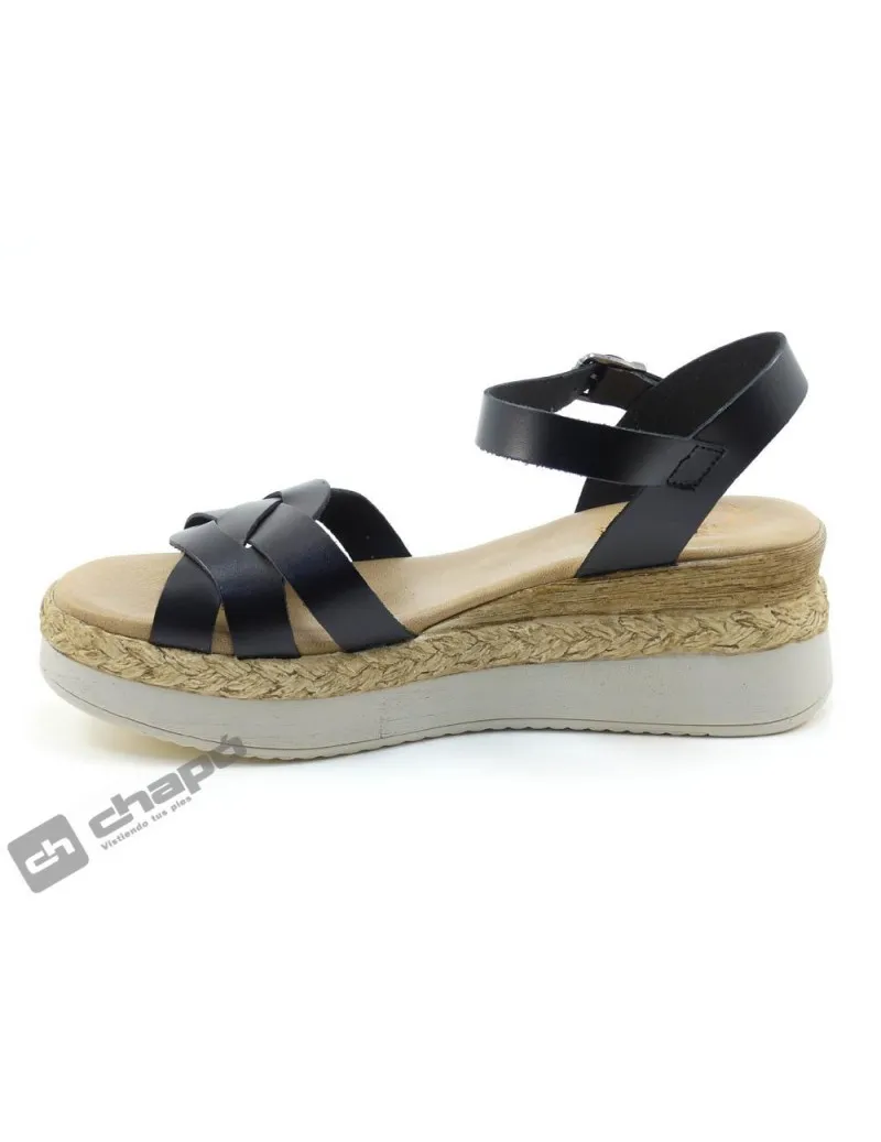 Sandalia Negro Porronet 3032