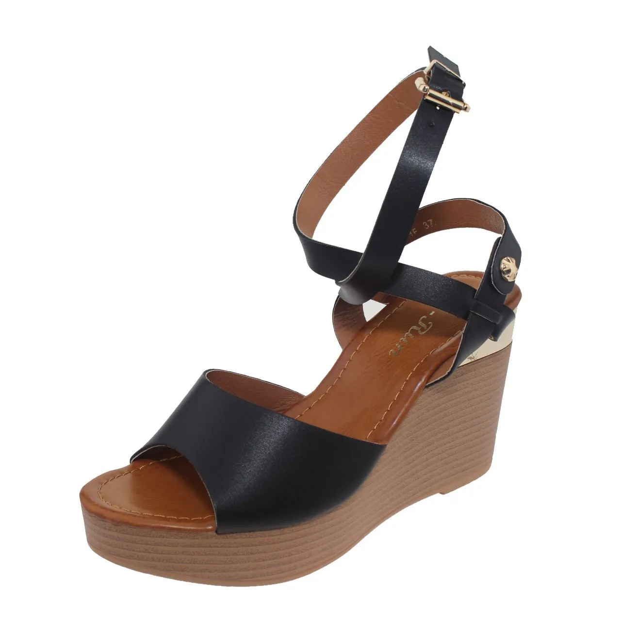 Sandalia Negro Via Franca Art. 5gz6171blac