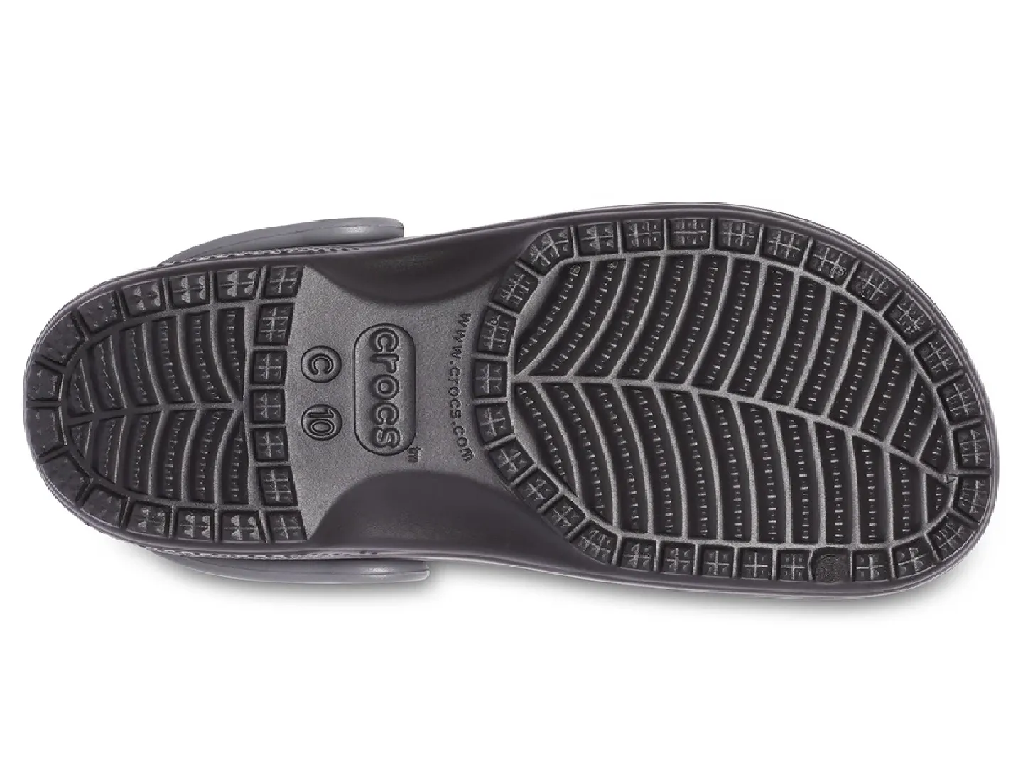 Sandalias Crocs Classic Sharkclog Negro Para Niño