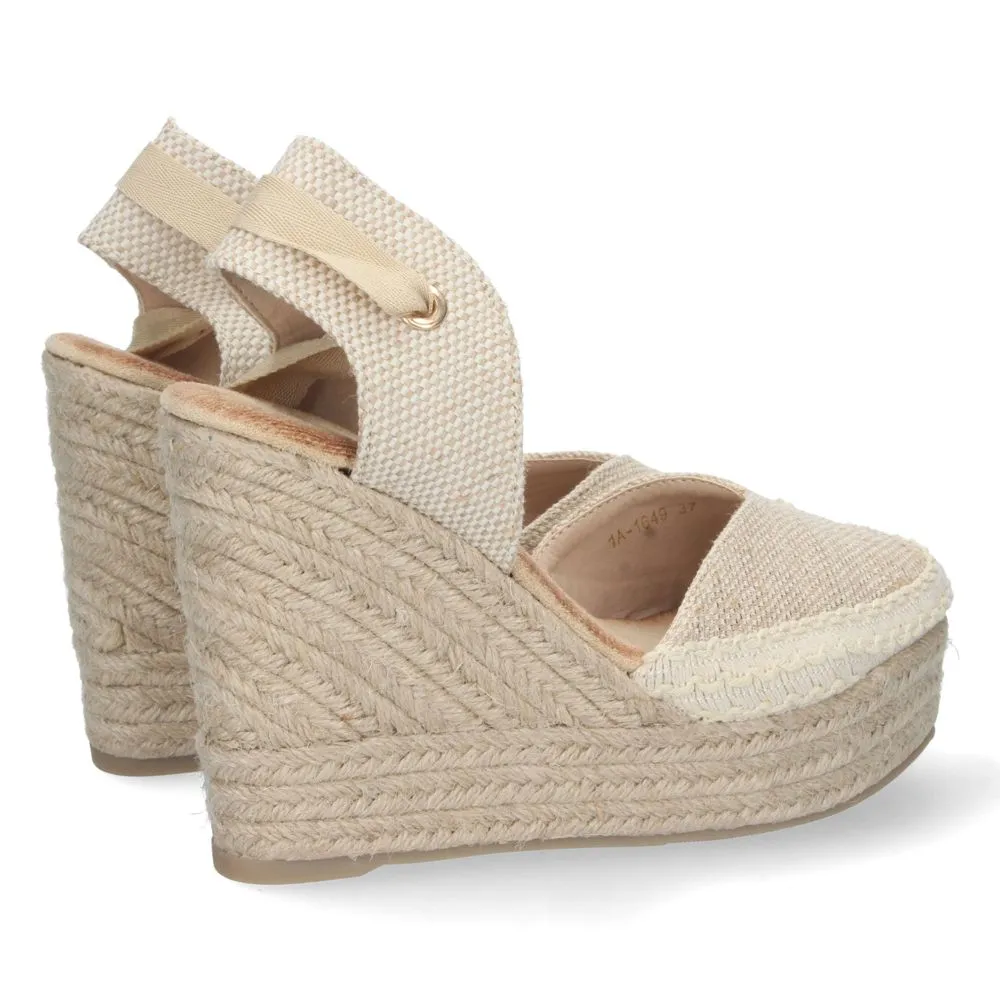 SANDALIAS DE CUñA DE MUJER, DESCUBRE LOS CUPONES DE LET'S SECRETS1A1649APRICOT