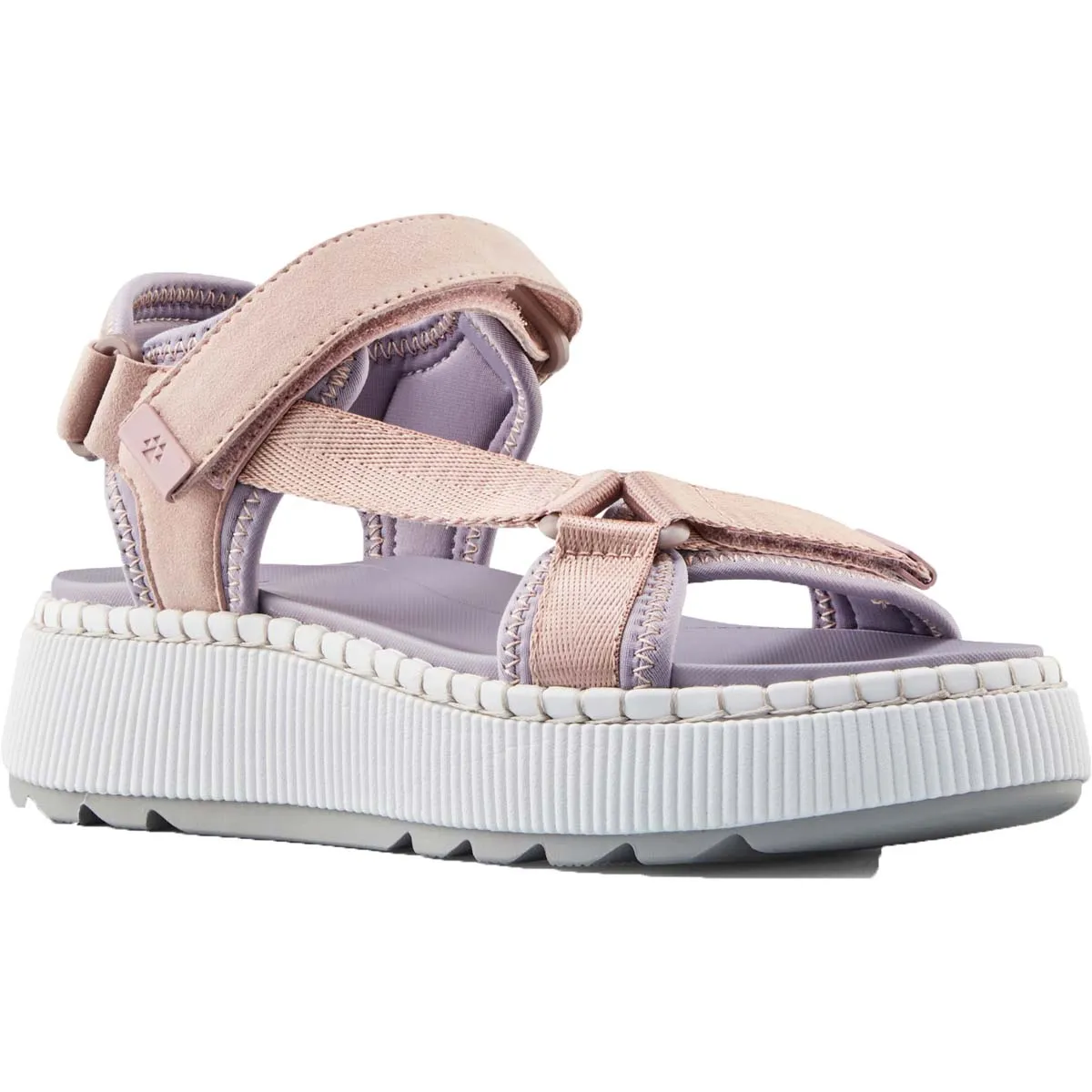 Sandalias Mujer Spray Nylon/Suede Cougar Shoes Rosa