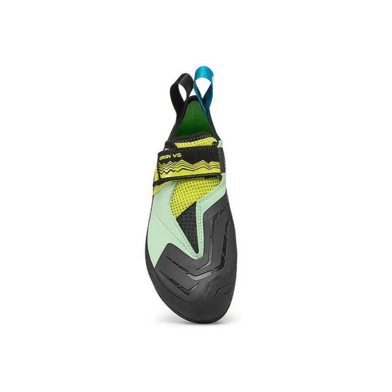 Scarpa Origin VS (Pastel Green Lime) Calcetín de escalada para mujer