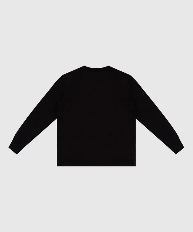 Stefano Ricci Children's black longsleeve