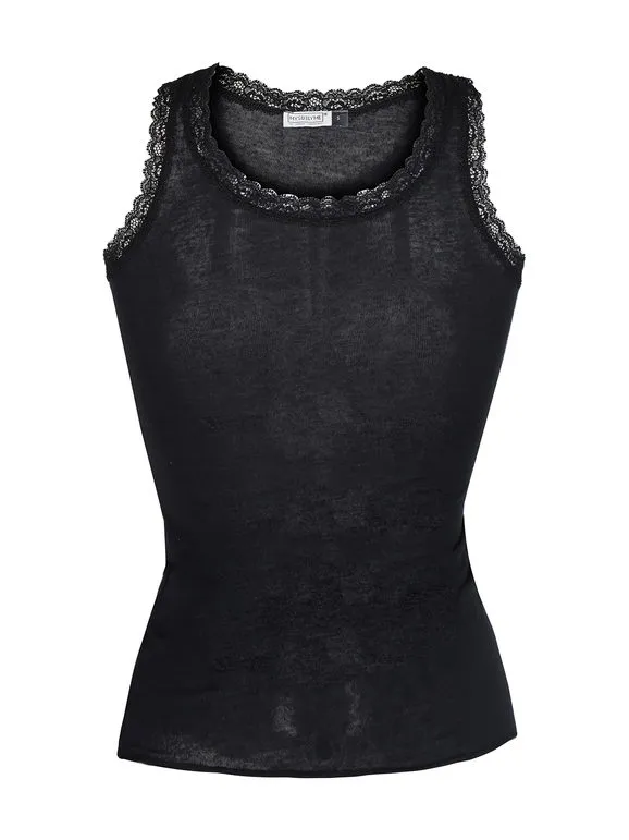 Sublyme Camiseta de tirantes de cachemira ultraligera para mujer